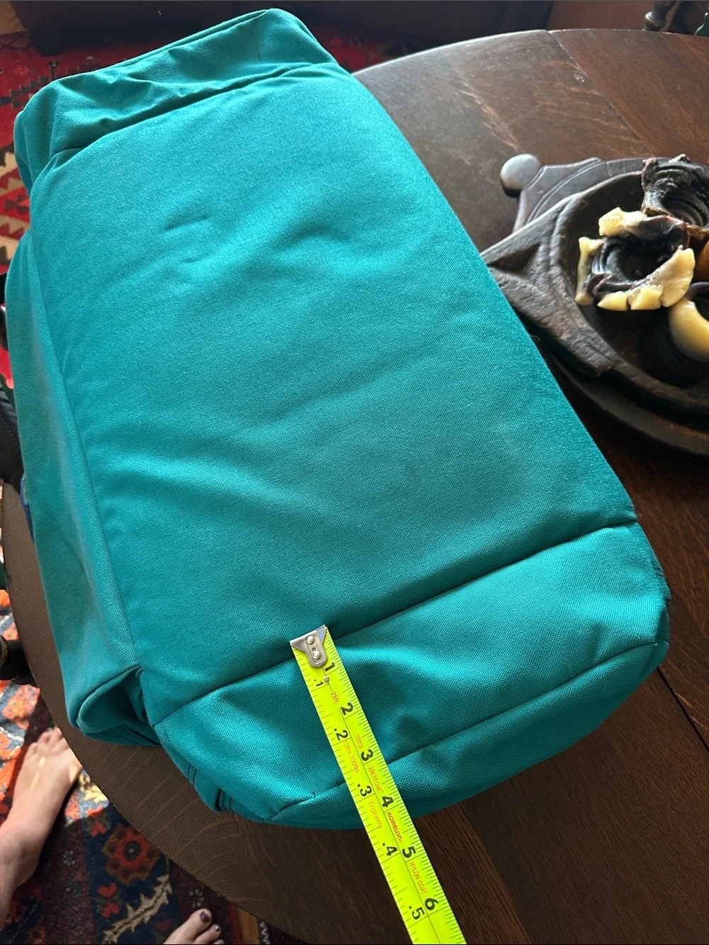 Jansport ‘World Traveler’ large Teal Weekend Duffel Bag Gym beach travel unisex